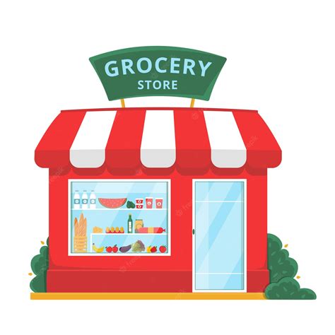 Grocery Shopping Clipart