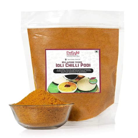 Mylapore Iyer’s Idli Chilli Podi | Authentic South Indian Podi ...