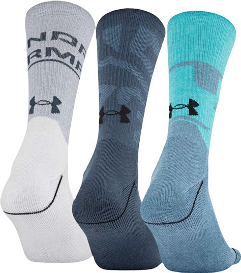 Men's Ua Elevated Crew Socks 3-Pack at James Madrigal blog