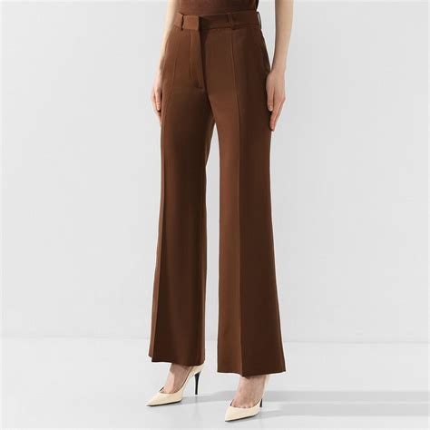 Brown Wide Leg Trousers - BrandAlley