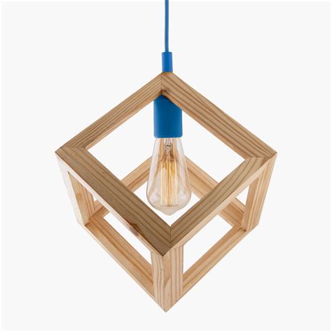 Buy HOMESAKE Pine Wood Ceiling Lamp from Homesake at just INR 3600.0