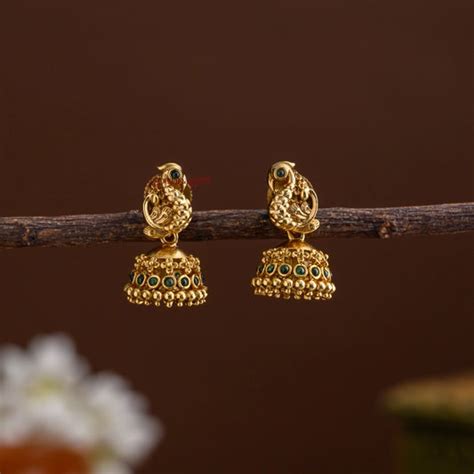 Jhumka Earrings for Women | Traditional Jhumkas Online India - AJ Punnagai