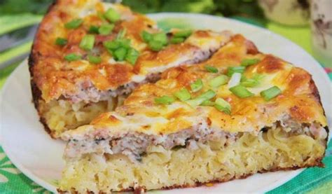 Запеканка из макарон с фаршем, сыром и сливками - рецепт с пошаговыми фото