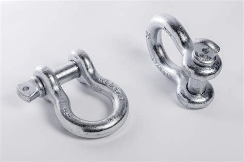 Buy 2 Pack Bow Shackle 7/8" inch ALFA Wheels D-Ring Rugged WLL Working ...