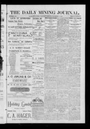 Marquette Mining Journal newspapers | Upper Peninsula Digital Network ...
