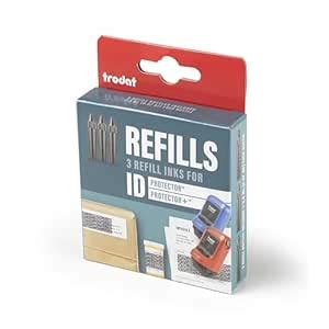 Trodat ID Protector+ & ID Protector Refill Ink - Identity Theft ...