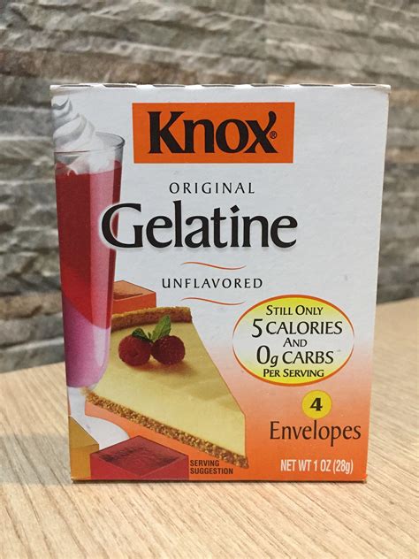 KNOX ORIGINAL UNFLAVORED GELATIN 28 GRAMS 4 SACHETS | Lazada PH