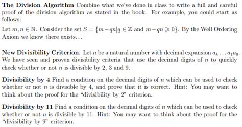 Image result for Division Algorithm Proof Examples