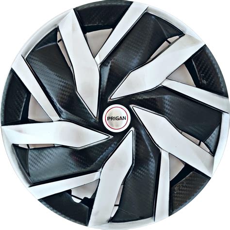 PRIGAN Wheel Cover for MARUTI 800 12 Inch Black Silver Wheel Cap ...