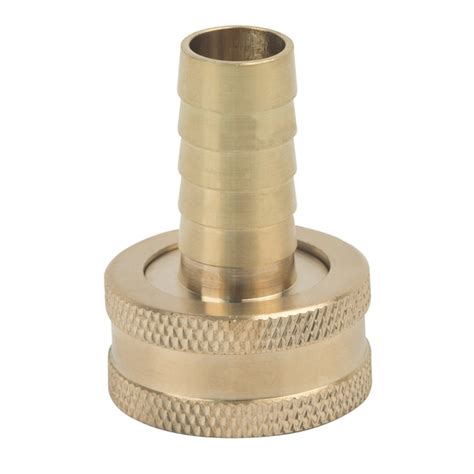 BrassCraft 1/2-in x 3/4-in Barbed Barb X Garden Hose Adapter Fitting ...