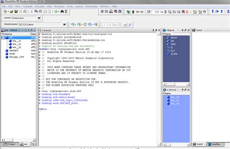 ModelSim VHDL 的图像结果