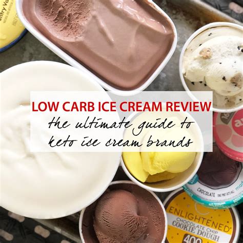 Low Carb Ice Cream Review - The Ultimate Guide to Keto Ice Cream Brands ...