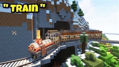 Minecraft Train Tutorial Craftyfoxe 的图像结果