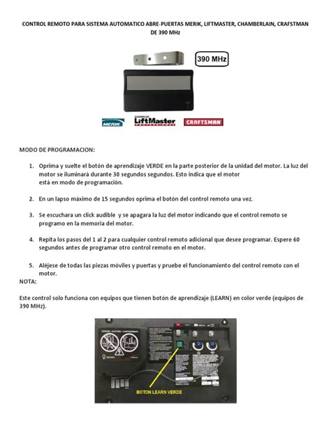Como Programar Controles Merik 的图像结果