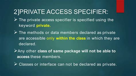 Image result for Access Specifier and Access Modifier in Java