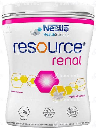 Nestle Resource Renal Vanilla 400 Gm - Uses, Side Effects, Dosage ...