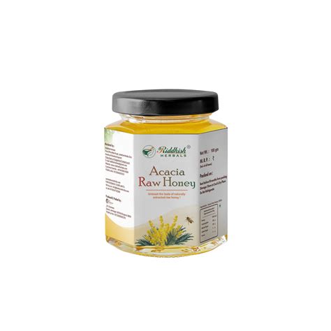 Acacia Raw Organic Honey 100g | Raw and Unprocessed | Kashmir Region ...