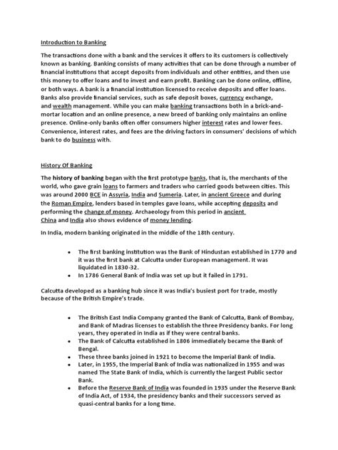 Image result for Introduction Banking