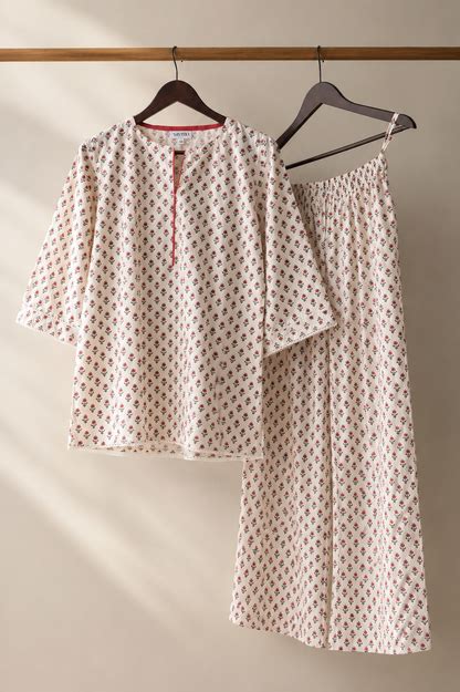 Aiza Cotton Co-ord set – Label Saymo