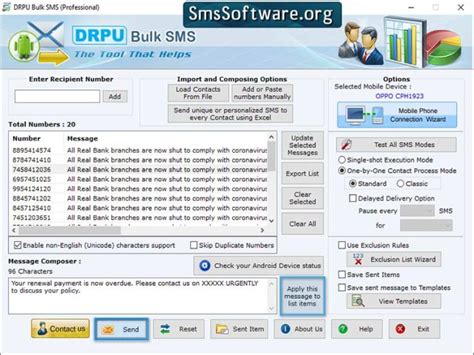 Image result for Bulk SMS Name for Software