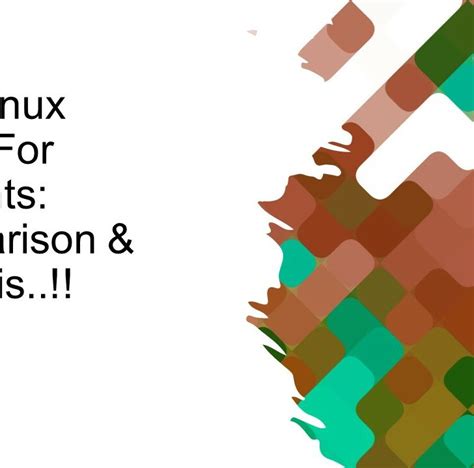 Image result for Linux Distro Comparison Chart