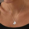 Buy Personalised 925 Sterling Silver Eternal Bond Couple Fingerprint ...