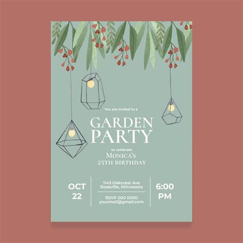 Einladung gartenparty Bilder - Kostenloser Download auf Freepik