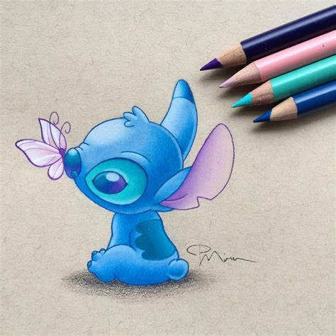 Stitch Drawing Cute