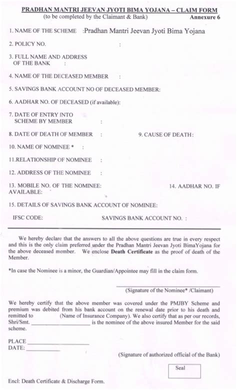 PM Jeevan Jyoti Bima Yojana 2024 Online Application Form at licindia.in