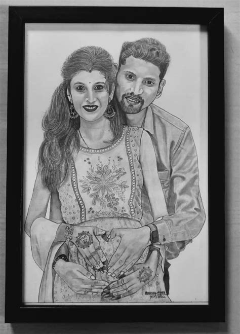 Parents Frame | Love | Birthday| Anniversary| Sister| Sketch Frame