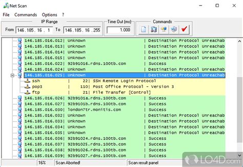 Net Scan 的图像结果