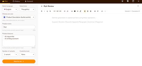 Image result for Rytr Tutorial