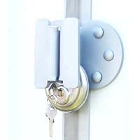Padlock Protector Heavy Hasp and Handle (Zinc) : Amazon.in: Home ...