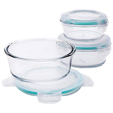 Buy Signoraware Lock N Store High Borosilicate Bakeware Safe Glass ...