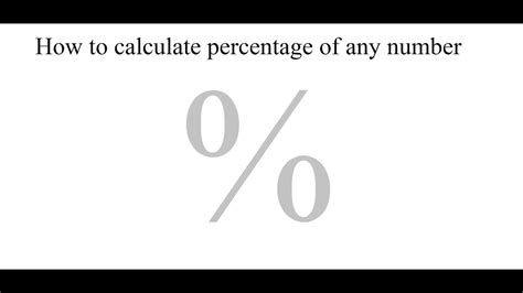 Image result for Calculating Percentages Tutorial