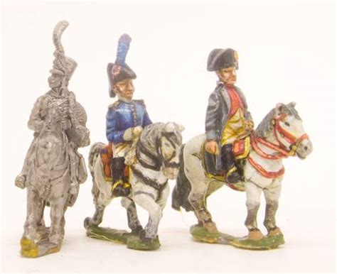 Buy French: Command: Napoleon & 2 Staff Officers (Mounted) - Board Game ...