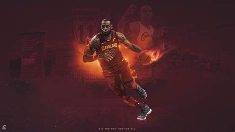 Cleveland Cavaliers LeBron James Wallpapers - Wallpaper Cave