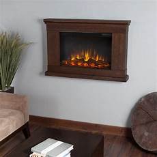 Wall Mounted Fireplaces by Real Jackson 38 In Wall Mount Slim Line Electric Wall Mounted Fireplaces