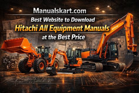 Best Website to Download Hitachi All Equipment Manuals at the Best Price