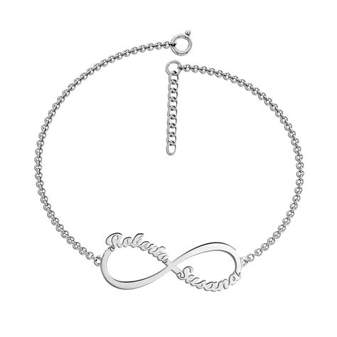 Buy Silver Infinity Bracelets for Women Online in Best Prices