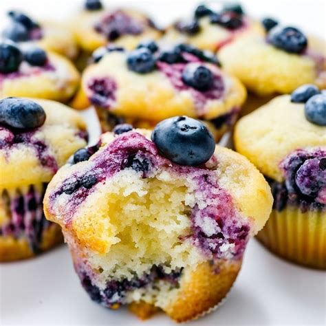 Blueberry Lemon Mini Muffins Recipe - Instacart