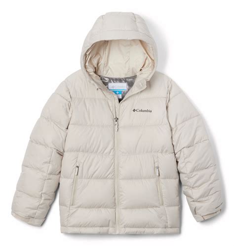 Columbia Kids Unisex Beige OmniHeat Reflective Pike Lake II Down Jacke