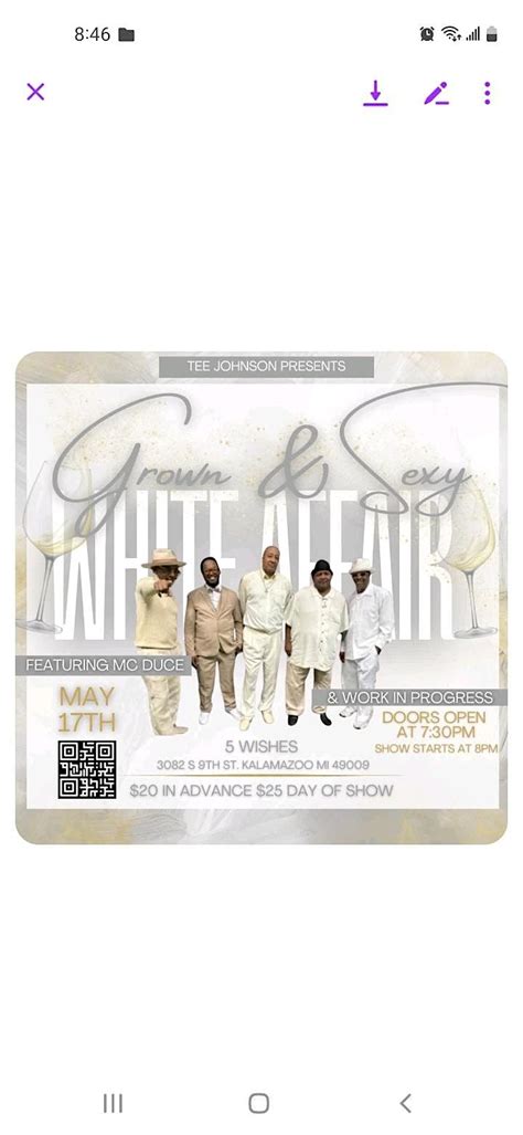 Grown & Sexy All White Affair w/ Special Tribute to Frankie Beverly ...