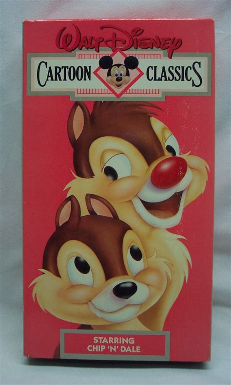 Buy Vintage Walt Disney CHIP 'N' DALE Cartoon Classics Volume 9 Vhs ...