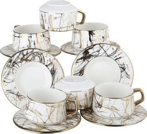 Femora Pack of 12 Bone China Indian Ceramic Fine Bone China Fine Cup ...