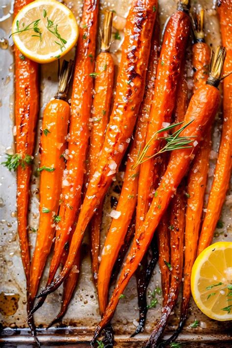 Oven Roasted Carrots | Recipe | Roasted vegetable recipes, Oven roasted ...