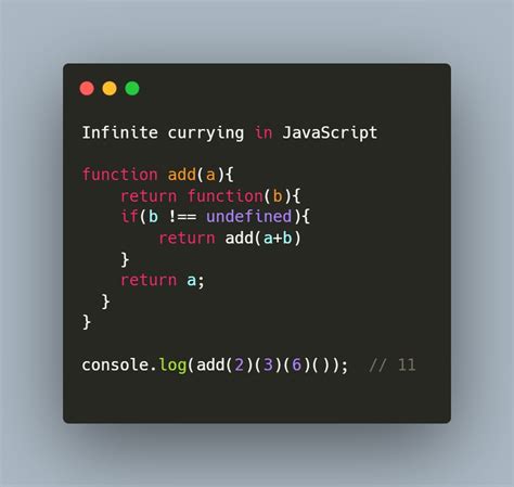 Image result for Infinite Currying JavaScript