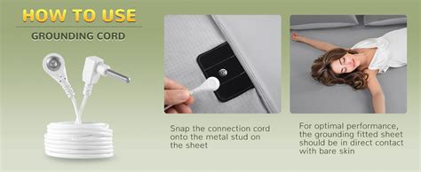 Amazon.com: Grounding Fitted Sheets,10% Pure Silver Fiber and 90% Ultra ...