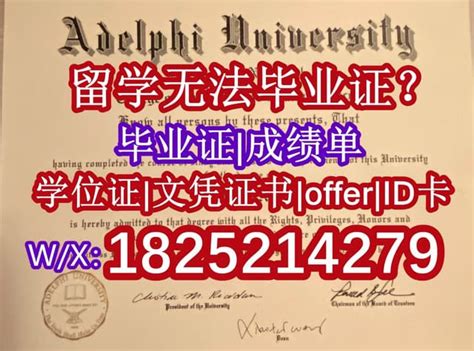 证书购买案例《美国艾德菲大学毕业证成绩单》 | PPT