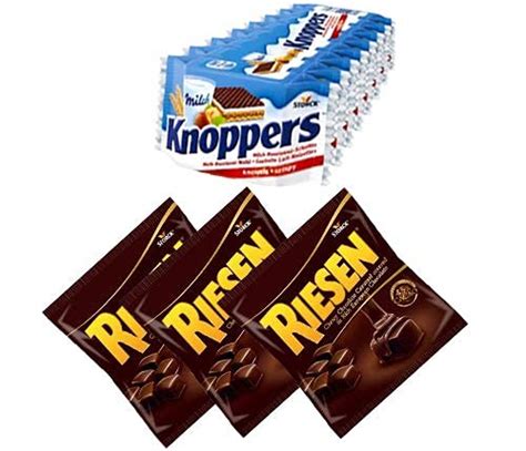 Buy Stork German Candy - KNOPPERS Hazelnut Cream Chocolate 8 cookie ...